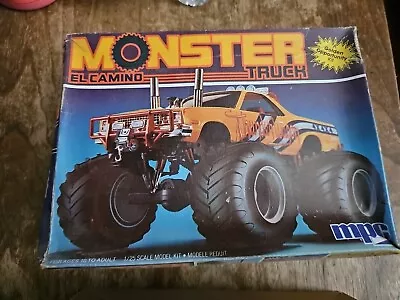 El Camino Monster Truck 1/25 Scale Mpc 1–0453 Open Box • $40