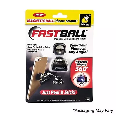 Fastball Magnetic Car Cell Phone Mount/Holder By BulbHead As Seen On TV • $11.49