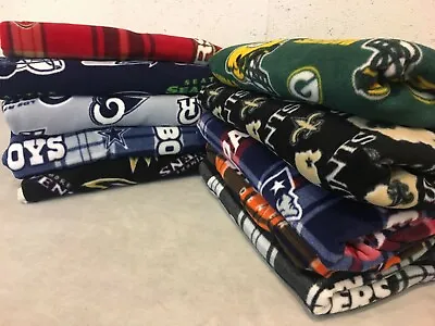 NFL BLANKET Football Teams Sports Warm Fleece Throw Soft Gift Ideas Bedding  • $54