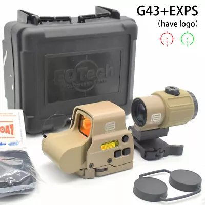 G43 3X Sight Magnifier With 20mm QD Mount XPS3-2 558 Tactical Red Green Dot LOGO • $115.99