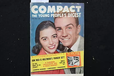 1956 May Compact Magazine - Marisa Pavan & Ben Cooper Cover - K 411 • $45