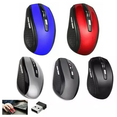 2.4GHz Wireless Optical Mouse Mice & USB Receiver For PC Laptop Computer DPI USA • $5.93