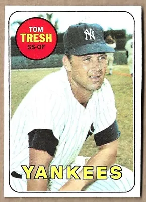 1969 Topps Baseball #212 Tom Tresh Yankees (ex) • $2.22