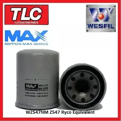 Honda Nissan Oil Fltr WZ547NM/Z547 Jazz Odyssey MDX NSX S2000 Cube Maxima Navara • $19.85