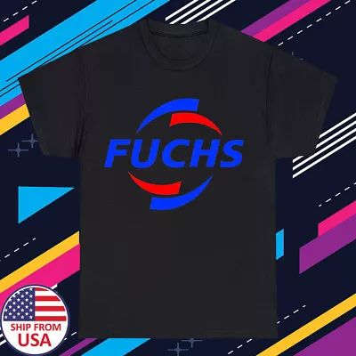 FUCHS Racing Men's Black T-Shirt Size S-5XL • $17.99