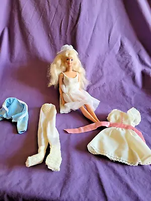 My First Barbie Doll Ballerina White Dress My First Ken Ballet Outfit • $10