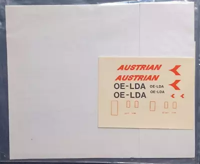 Fowler | No. 5 | 1:144 DC-9-32 Austrian Airlines Decals • $12