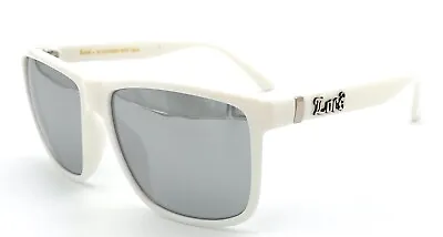 Locs Oversize Gangster Glasses Men Dark Lens Flat Top White Mirror OG Sunglasses • $9.99