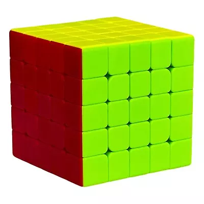 5x5 Stickerless Magic Cube Speed Cube Puzzle Game Toy Educational Kids Toys • $13.95