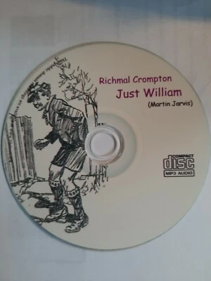 £3.25 • Buy Richmal Crompton / JUST WILLIAM Unabridged Audiobook On MP3 CD 5+Hrs