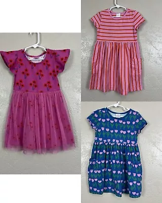 Hannah Andersson Dresses Lot Of THREE Size 4 Cotton • $39