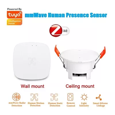 MicroWave  Detection PIR Motion Sensor + Luminance Celling Mount J8C91152 • $23.74