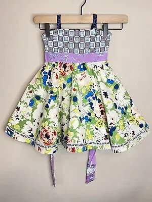 Matilda Jane Platinum Splash Pad Roundabout Ellie Dress Size 4  • $155.99