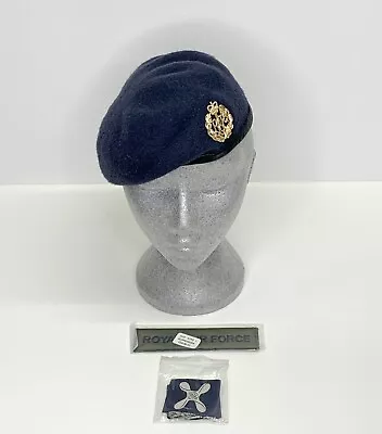 RAF Beret Subdued Chest Badge & Chief Technician Rank Tabs. Various Sizes. • £16.99