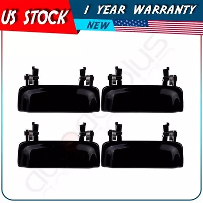 4pcs Exterior Door Handle For Ford Explorer 98-01 Sport Trac 01-05 LH RH Black • $17.59