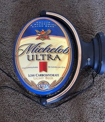 Michelob Ultra  Lighted Globe Beer Sign    For Parts:    ***READ DESCRIPTION*** • $75