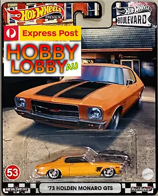 DON'T FORGET DISCOUNT CODES❗️Hot Wheels Premium 73 Holden Monaro GTS 1/64 HCR02 • $40