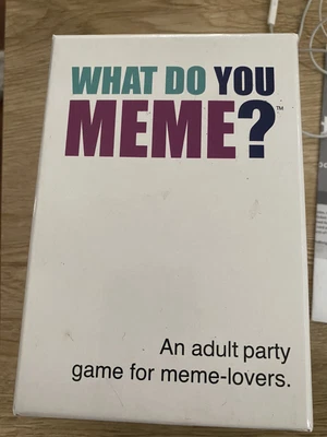 $15 • Buy What Do You Meme? Party Game Main Game