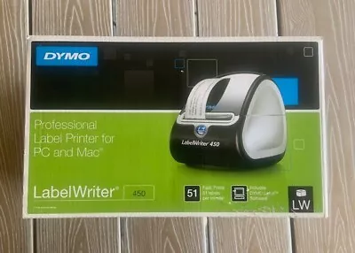 Dymo LabelWriter 450 1752264 Label Printer  - Black/Silver • $195