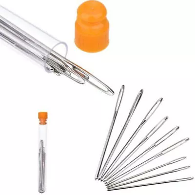 $2.03 • Buy USA 9pcs Sewing Needles Large Eye Hand Blunt Needle Embroidery Darning Yarn