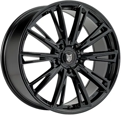 Alloy Wheels 19  Fox Omega Black Gloss For VW CC 12-17 • $918.84