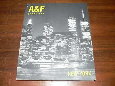 Abercrombie & Fitch A&F Quarterly Catalog  New York  Back To School Issue 2000 • $59.95