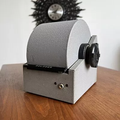 ✨Mid Century Vintage ROLODEX Flip Open Rotary Business Card File 1970s • $25