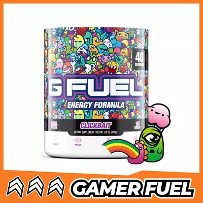 G Fuel Energy Tub 40 Serves GFuel Flavour Clickbait • $64.95