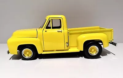 Road Legends 1953 Ford F-100 Pickup Truck Yellow 1/18 Scale Diecast READ DESC. • $34.95