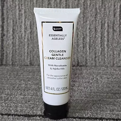 B Pure Essentially Ageless Collagen Cream Cleanser With Macadamia & Jojoba Oils • $5.95