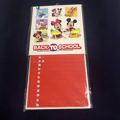 Showa Retro Rare Item Disney Mickey Mouse Minnie Phone Book Then • £85.63