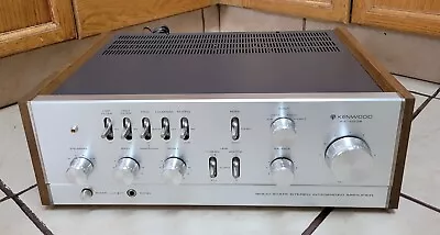 Beautiful Vintage Kenwood KA-4006 Solid State Integrated Amplifier • $425