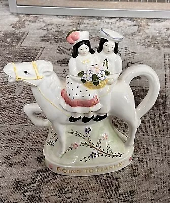 Vintage Staffordshire THE HALDON GROUP TEAPOT 1993  “Going To The Market” • $39.99