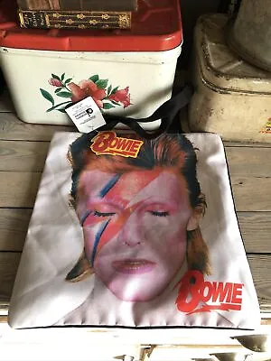  David Bowie Aladdin Sane Tote Bag 15  X 14  Retro Style • $15