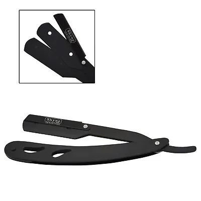 Black Barber Salon Straight Cut Throat Shaving Razor Rasoirs • $7.99