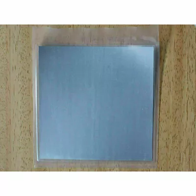 	50x50x0.2mm Pure Indium Metal Foil Thin Sheet Plate Laser Electrode Material • £9.99