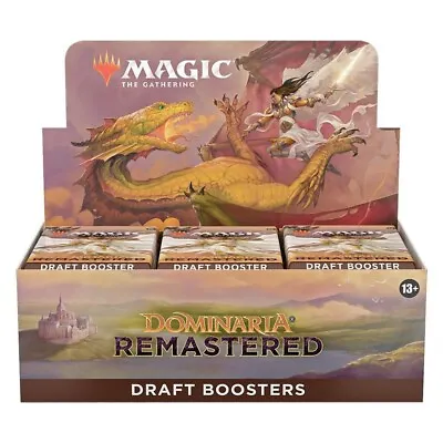 Magic The Gathering: Dominaria Remastered Draft Booster Box Preorder Jan 13 • $203.92