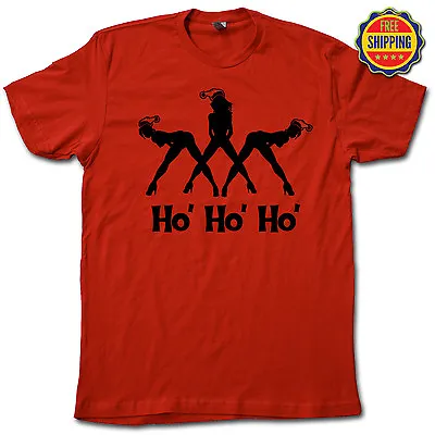 HO' HO' HO' Funny Holiday Bad Santa T-Shirt  • $15.95