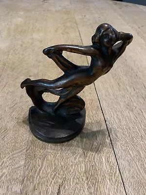 Antique Art Deco Dancer Metal Statue • $30