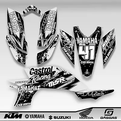 Yamaha YFZ 450 Graphics Kit 2003 2004 2005 2006 2007 2008 Stickers Decals Kit • $141.40