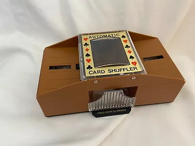 Vintage Automatic Battery Operated Card Shuffler • $10.86