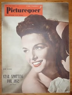 PICTUREGOER No 870 Vol 23 5TH JAN 1953 JANE RUSSELL FRONT COVER • £10.99