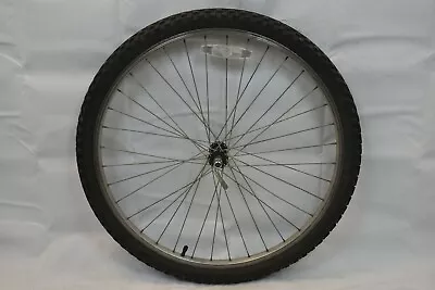 Vintage 26  Front MTB Bike Wheel & Hub Silver OLW100 20mm 36S AV QR USA Charity! • $27.45