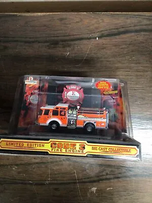 Code 3 2001 Firehouse Expo E-One Cyclone II Pumper 4 (12345) Mint In Dome • $49.99