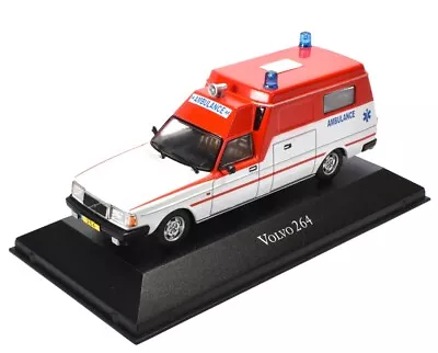 Ambulance Volvo 264 - 1:43 Diecast Model Car AMB06 • $16.90