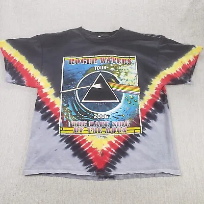 Roger Waters Tour Shirt 2006 Dark Side OF The Moon Tie Dye T Shirt Pink Floyd • $63.99