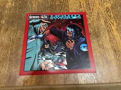 Genius GZA Poster Flat Promo - Liquid Swords 12  X 12  1995 Vintage Rap Hip Hop • $39.99