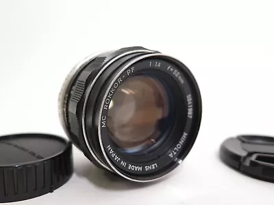 Minolta MC Rokkor-PF 58mm F/1.4 Lens • $40