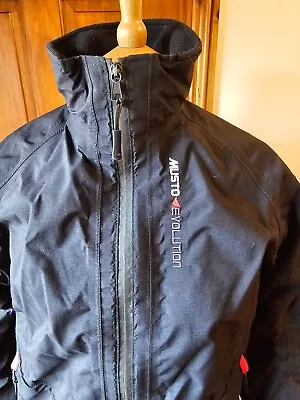 MUSTO EVOLUTION Jacket Black - Size 14 • £15