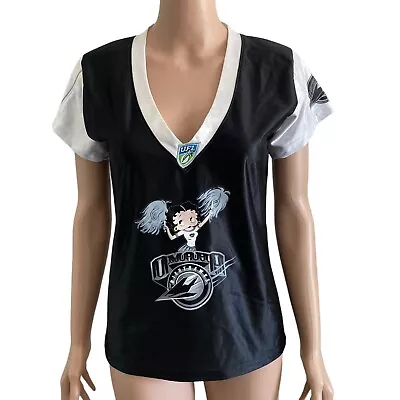 Betty Boop UFL Omaha Nighthawks Jersey Womens S Cheerleader Football NFL • $31.99